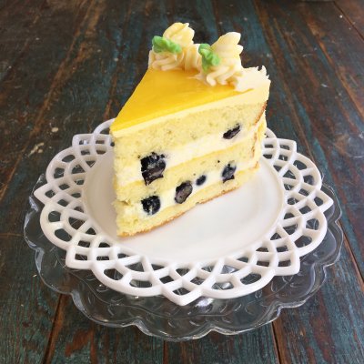 Lemon Blueberry Torte